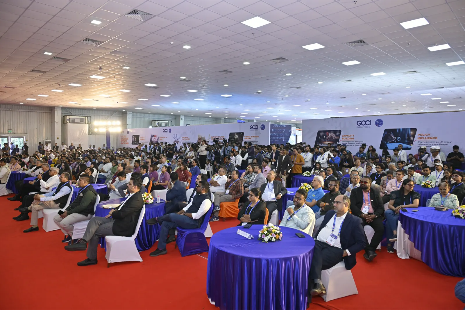 A packed audience at the GATE 2025 inaugural session